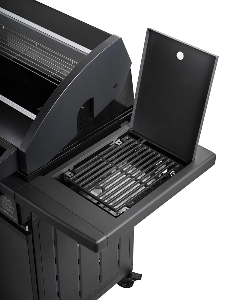 Rösle Gasgrill Magnum PRO G4-S - X-DEAL Inkl. Abdeckhaube, Gusseisen Grillplatte Und Drehspieß - Modell 2023 4 Rösle Gasgrill Magnum PRO G4-S - X-DEAL Inkl. Abdeckhaube, Gusseisen Grillplatte Und Drehspieß - Modell 2023 – Bild 4