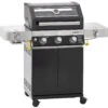 Rösle Gasgrill Videro G3-S VARIO+ Schwarz - Modell 2023 - X-DEAL Inkl. Abdeckhaube, Grillplatte Und Drehspieß