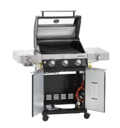 Rösle Gasgrill Videro G3-S VARIO+ Schwarz - Modell 2023 - X-DEAL Inkl. Abdeckhaube, Grillplatte Und Drehspieß -Rosle Grills Geschaft Roesle Gasgrill Videro G3 S Vario 25520 Unterschrank