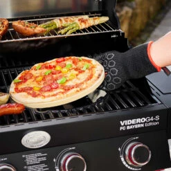 Rösle Vario Grillrost Einsatz: Pizzastein Aus Cordierit Ø 30 Cm - FC Bayern Edition