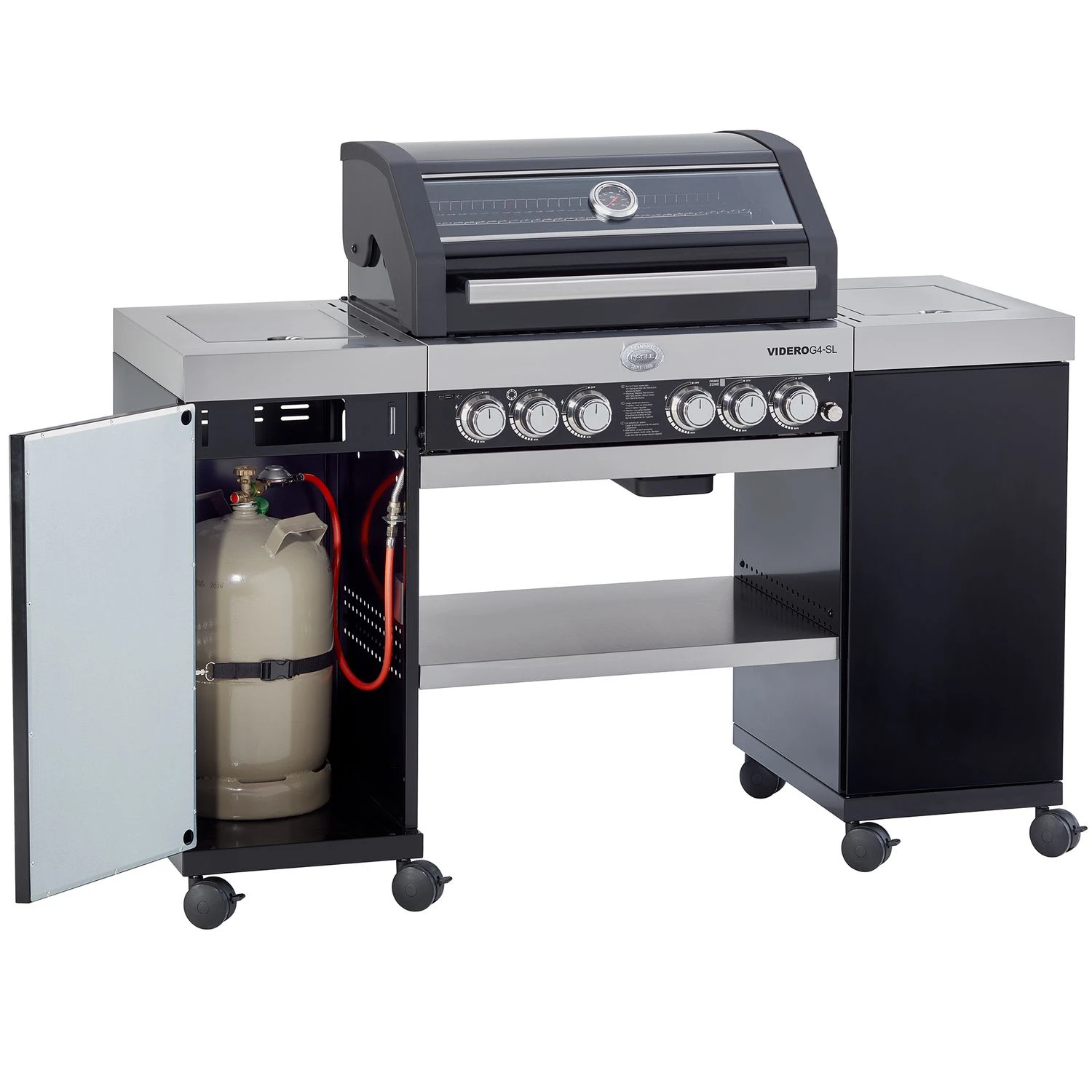Rösle Gasgrill Videro G4-SL VARIO+ Schwarz - Modell 2022 2 Rösle Gasgrill Videro G4-SL VARIO+ Schwarz - Modell 2022 – Bild 2