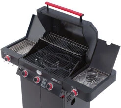 Rösle Videro G3-S VARIO+ Schwarz Gasgrill - FC Bayern Edition - Inkl. FC Bayern Abdeckhaube, Barbecue Grillzange Und Burgerpresse -Rosle Grills Geschaft Roesle Videro G3 S FC Bayern Overview 1