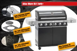 Rösle Gasgrill Videro G6-S VARIO+ - Modell 2023 - X-DEAL Inkl. Abdeckhaube Und Grillplatte -Rosle Grills Geschaft Roesle Videro G6 S Vario Highlights 3
