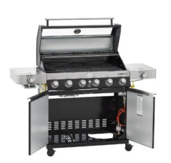 Rösle Gasgrill Videro G6-S VARIO+ Schwarz - Modell 2023 - Inkl. Abdeckhaube -Rosle Grills Geschaft Roesle Videro G6 S Vario schwarz 25527 Unterschrank 2
