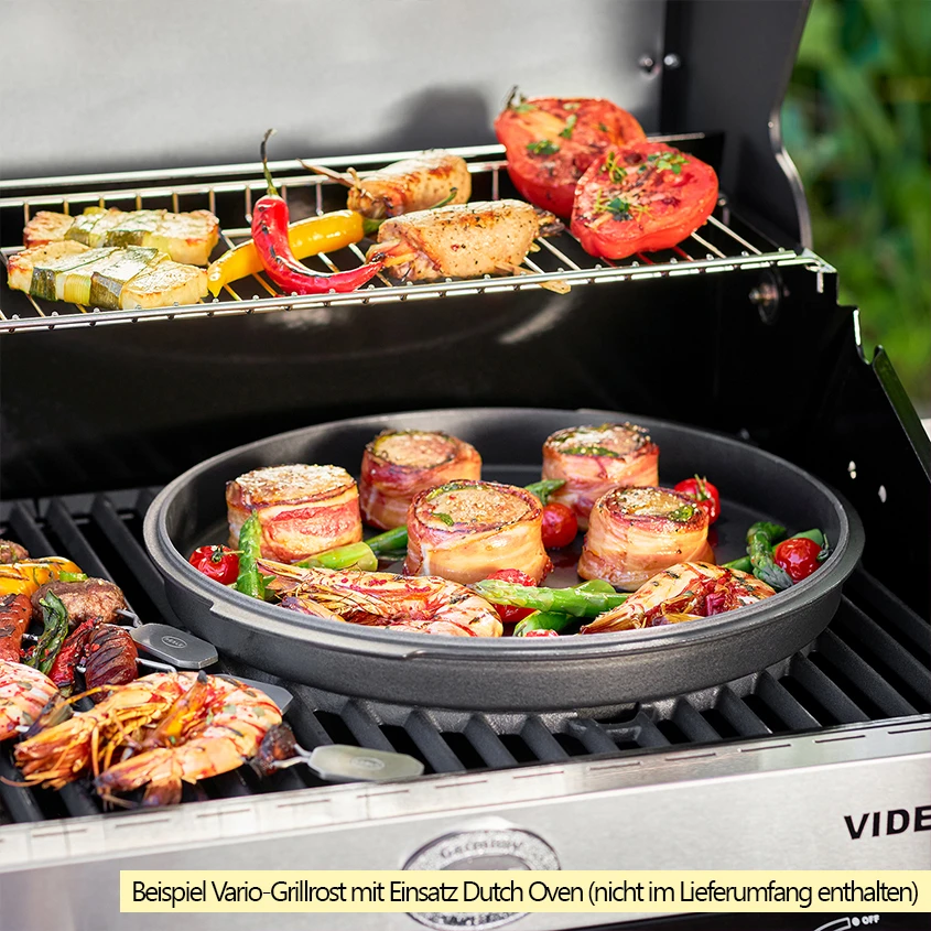 Rösle Gasgrill Videro G4-S VARIO+ Schwarz - Modell 2023 - SMART Deal Inkl. Grillfürst Grill Control + Abdeckhaube Und Grillplatte 15 Rösle Gasgrill Videro G4-S VARIO+ Schwarz - Modell 2023 - SMART Deal Inkl. Grillfürst Grill Control + Abdeckhaube Und Grillplatte – Bild 15