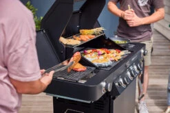 Rösle Gasgrill Videro Pro G3-S Vario+ Mattschwarz - Modell 2023 -Rosle Grills Geschaft Roesle Videro Pro G3 S Gasgrill Seitenkocher Primezone
