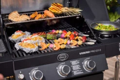 Rösle Gasgrill Videro Pro G3-S Vario+ Mattschwarz - Modell 2023 -Rosle Grills Geschaft Roesle Videro Pro G3 S Grillgut