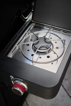 Rösle Videro G3-S VARIO+ Schwarz Gasgrill - FC Bayern Edition -Rosle Grills Geschaft Roesle Videro Seitenkocher FC Bayern Edition 1