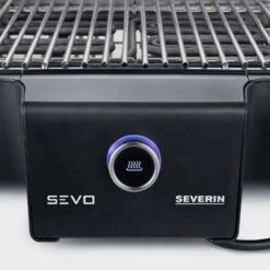 Severin Elektrogrill SEVO GTS - Boost Zone 500°C - Mit Deckel Und Grillwagen - 3.000 W - Inkl. Grillfürst Premium Grillbesteck Set Und Premium Grillbürste -Rosle Grills Geschaft Severin Elektrogrill Sevo G pg8104 display 1 2