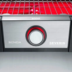 Severin Elektro Tischgrill SENOA Boost - Boost Zone 500°C - 3.000 W 11 Severin Elektro Tischgrill SENOA Boost - Boost Zone 500°C - 3.000 W -Rosle Grills Geschaft Severin Senoa boost s PG8113 Drehknopf beleuchtet rot