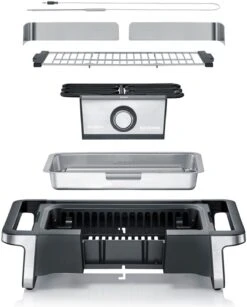 Severin Elektro Tischgrill SENOA Boost - Boost Zone 500°C - 3.000 W 15 Severin Elektro Tischgrill SENOA Boost - Boost Zone 500°C - 3.000 W -Rosle Grills Geschaft Severin Senoa boost s PG8113 explosion