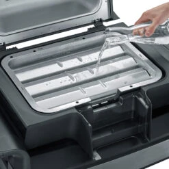 Severin Elektrogrill SEVO Smart Control GTS - Boost Zone 500°C - Mit Deckel Und Grillwagen - 3.000 W -Rosle Grills Geschaft Severin Sevo Smart Control GTS PG8139 Aluschale