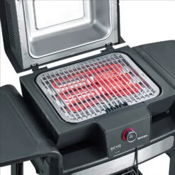 Severin Elektrogrill SEVO Smart Control GTS - Boost Zone 500°C - Mit Deckel Und Grillwagen - 3.000 W -Rosle Grills Geschaft Severin Sevo Smart Control GTS PG8139 BoostZone