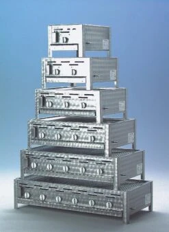 TGO 4-Brenner Gastrobräter / Gasbräter Mit Verchromten Rost