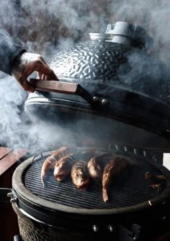 The Bastard Keramikgrill Classic Large - Complete - Schwarz Glänzend - Modell 2023 -Rosle Grills Geschaft The Bastard Classic Large Keramikgrill Complete