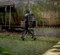 The Bastard Keramikgrill Classic Medium - Complete - Schwarz Glänzend - Modell 2023 -Rosle Grills Geschaft The Bastard Classic Medium Complete Keramikgrill