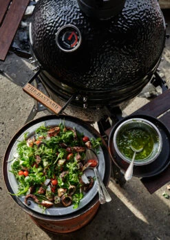 The Bastard Keramikgrill Classic Medium - Complete - Schwarz Glänzend - Modell 2023 -Rosle Grills Geschaft The Bastard Classic Medium Keramikgrill Deckel 1