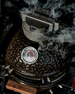 The Bastard Keramikgrill Classic Small - Schwarz Glänzend - Modell 2023 -Rosle Grills Geschaft The Bastard Classic Small Kamado Grill