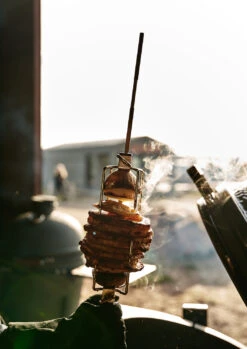 The Bastard Rotisserie & Pizza Set Medium Inkl. Drehspieß Und Pizzastein -Rosle Grills Geschaft The Bastard Drehspiess BB818