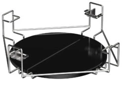 The Bastard Keramikgrill Urban Large - Complete - Schwarz Matt - Modell 2023 -Rosle Grills Geschaft The Bastard Multilevel Cooking System Large Plate Setter 2