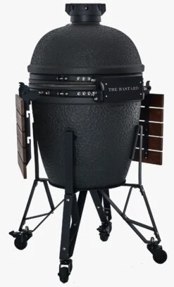 The Bastard Keramikgrill Urban Large - Complete - Schwarz Matt - Modell 2023 -Rosle Grills Geschaft The Bastard Urban Large Keramikgrill BU201 Rueckseite