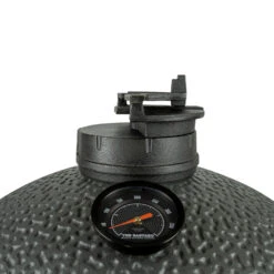 The Bastard Keramikgrill VX Medium - Complete - Schwarz Matt - Modell 2023 -Rosle Grills Geschaft The Bastard VX Medium Detail Topcap Position2