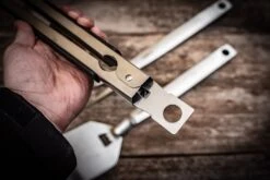 Grillfürst Premium Edelstahl Grillbesteck Set Mit Grillzange, -Wender Und -Gabel -Rosle Grills Geschaft Verschluss Grillzange