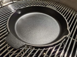 Grillfürst Gusseisenpfanne Mit 2 Griffen Ø 30 Cm Für Weber GBS -Rosle Grills Geschaft Weber Kohle GBS Pfanne