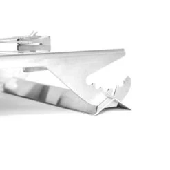 Fennek Flammlachshalterung Aus Edelstahl Mit Zubehör Und Tasche -Rosle Grills Geschaft fennek edelstahl flammlachshalter halterung