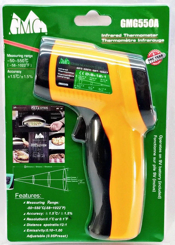 GMG Infrarot Thermometer 1 GMG Infrarot Thermometer