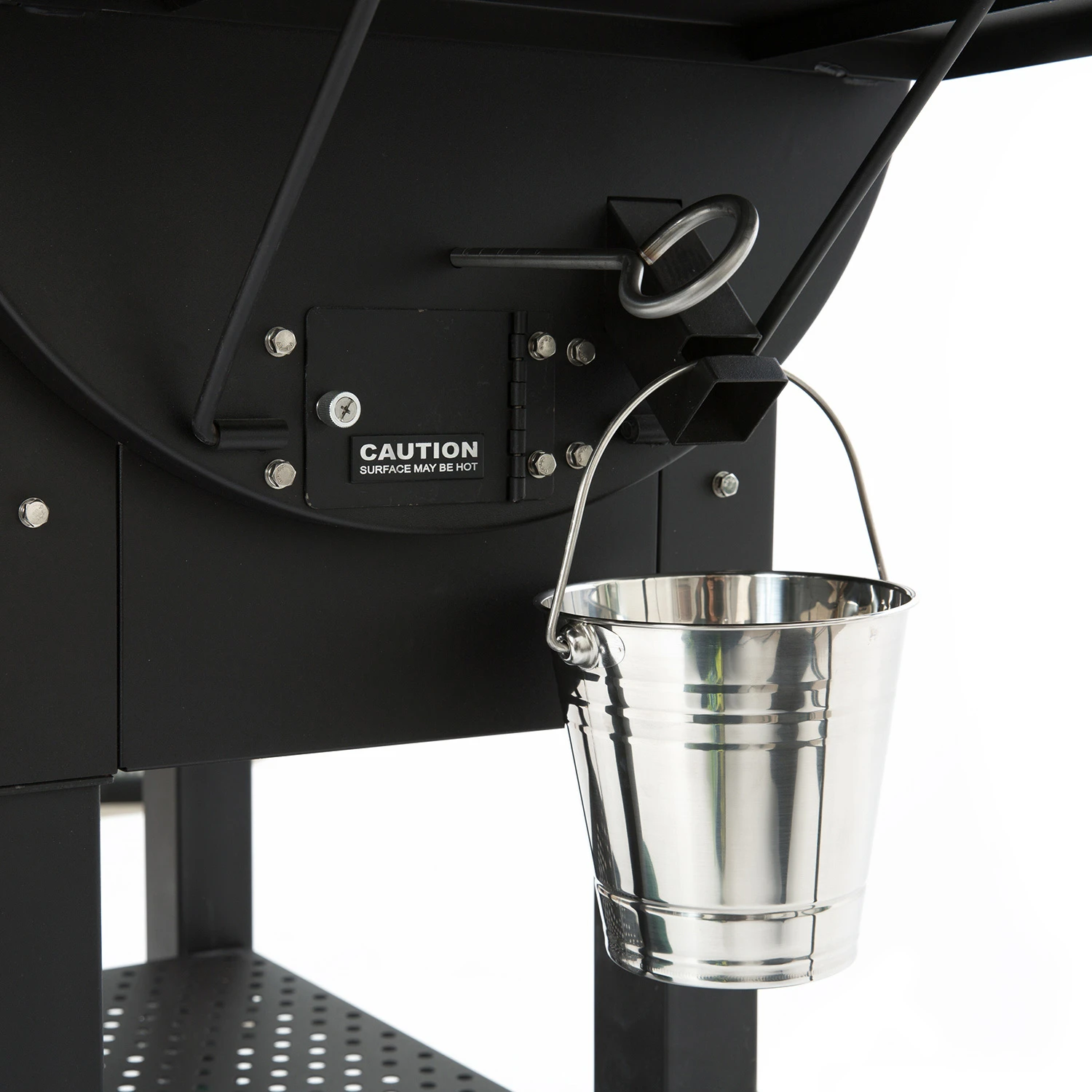 GMG Pelletgrill Peak Prime Schwarz WiFi, Mit Klappbarer Frontablage 5 GMG Pelletgrill Peak Prime Schwarz WiFi, Mit Klappbarer Frontablage – Bild 5