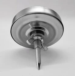 Deckelthermometer Grillfürst - Grill Thermometer Therm260 (Therm 260) -Rosle Grills Geschaft grillfuerst deckelthermometer rueckseite