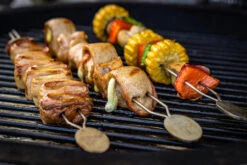 Grillfürst Edelstahl Grillspieße 35 Cm - 4er Set -Rosle Grills Geschaft grillfuerst doppel metallspiesse 17 053