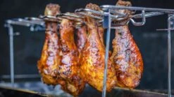 Grillfürst Hähnchenschenkel Halter / Chicken Wing Holder V2 -Rosle Grills Geschaft grillfuerst drum stick holder