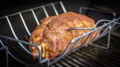 Grillfürst 2in1 Rippchenhalter Und Bratenkorb Edelstahl -Rosle Grills Geschaft grillfuerst grill bratenkorb