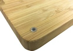 Grillfürst Schneidebrett Set, 2 Kleine Schneidebretter 39 X 26cm, 1 Großes Schneidebrett 50 X 30cm -Rosle Grills Geschaft grillfuerst schneidebrett gross fuesse 1