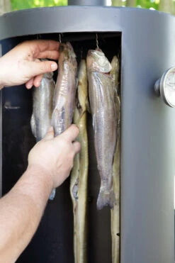 Grillfürst Smoker ST18 -Rosle Grills Geschaft grillfuerst smoker gf st18 raeucherturm