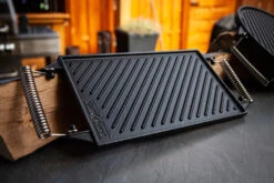 Grillfürst Universal Grillplatte / Wendeplatte Aus Gusseisen 35 X 20 Cm -Rosle Grills Geschaft gusseisen grill wendeplatte eckig