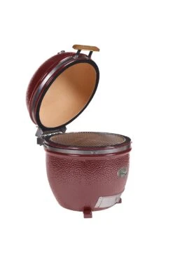 Monolith Grill LeChef Red Ohne Gestell Und Seitentische MG23RNC - Set -Rosle Grills Geschaft monolith lechef seitlich offen 201031 red