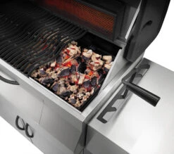 Napoleon Charcoal Professional Edelstahl Holzkohlegrill PRO605CSS -Rosle Grills Geschaft napoleon holzkohlegrill pro605css Glut