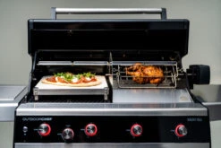 Outdoorchef Dualchef 425 G BZ Gasgrill Mit Blazing Zone Infrarotbrenner + DGS Gusseisen Grillrost 2 Stk.+ DGS Gemüse Grillrost 2 Stk. -Rosle Grills Geschaft outdoorchef dualchef 425 g rotisserie 18 700 16 1