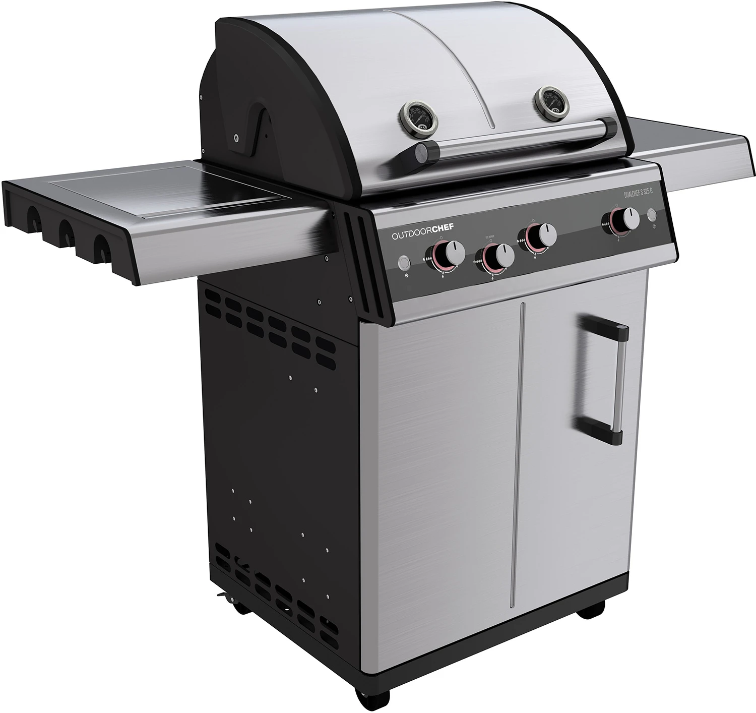 Outdoorchef Dualchef S 325 G Edelstahl Gasgrill 2 Outdoorchef Dualchef S 325 G Edelstahl Gasgrill – Bild 2