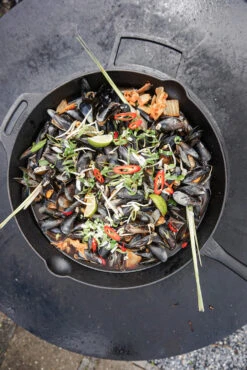 Petromax Feuerpfanne Gusseisen Fp40-t Mit Stiel -Rosle Grills Geschaft petromax feuerpfanne muscheln fp40 t