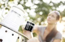 Petromax Tee- Und Kaffee-Perkolator / Weiß Emailliert (1,3 Liter) -Rosle Grills Geschaft petromax perkomax atago per 9 w