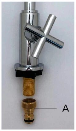 Rösle Gasgrill Videro G4-SK VARIO+ Edelstahl - Modell 2022 -Rosle Grills Geschaft roesle anschluss wasserhahn 25537